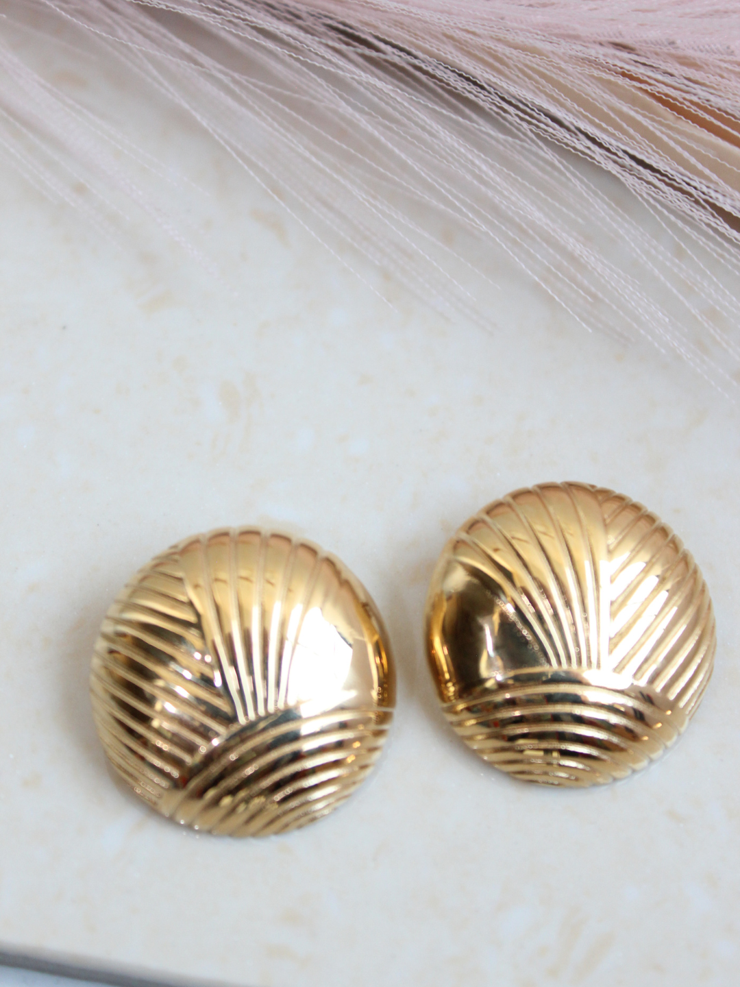 Geometric Round Earring