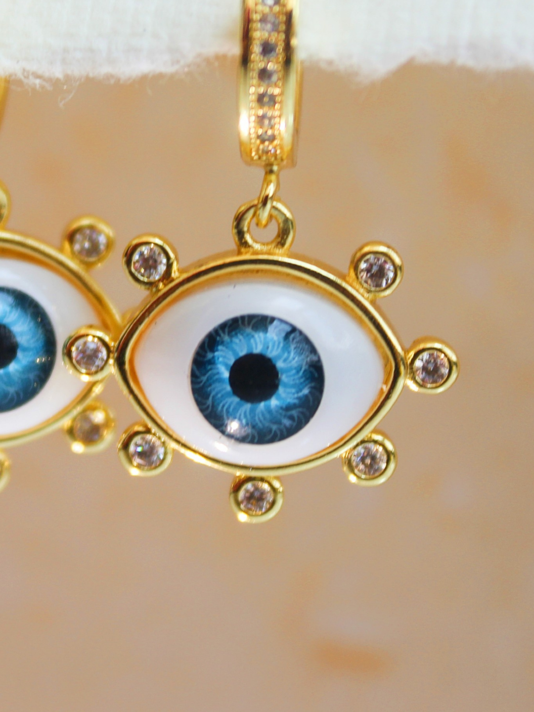 Bling Evil Eye Earring