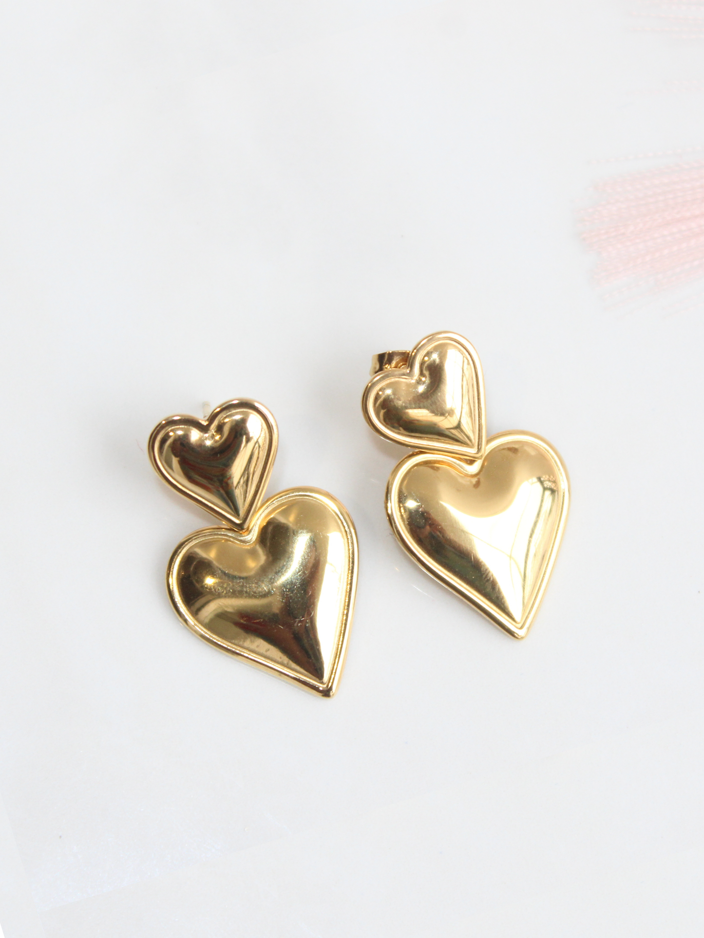 Twilight Heart Drop Earring