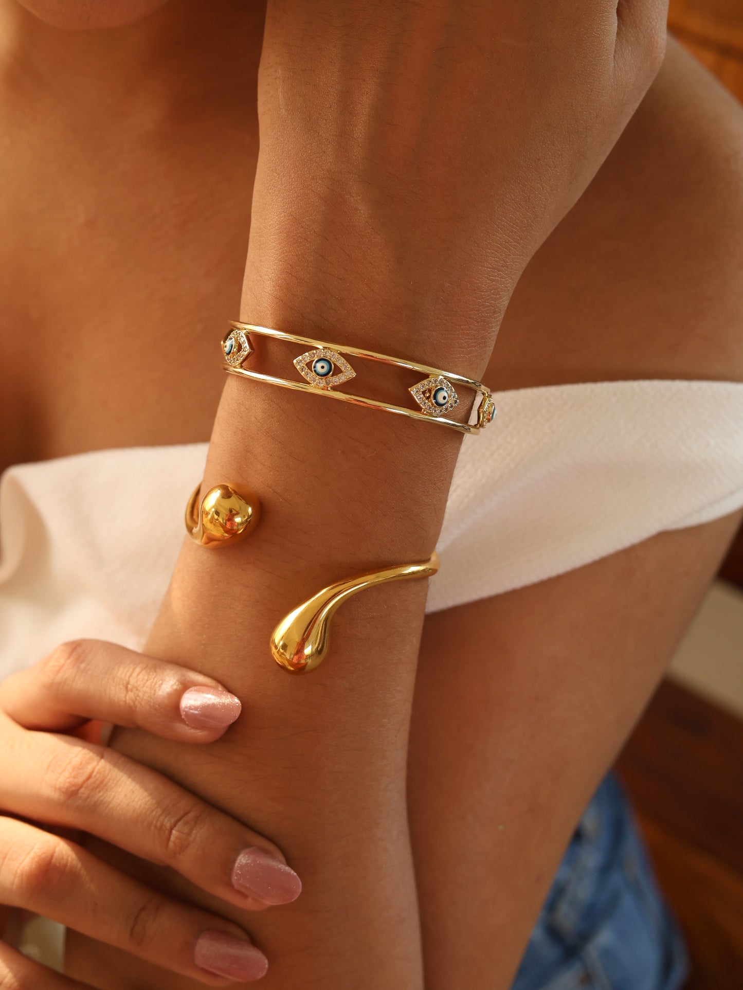 Classic Evil Eye Bangle