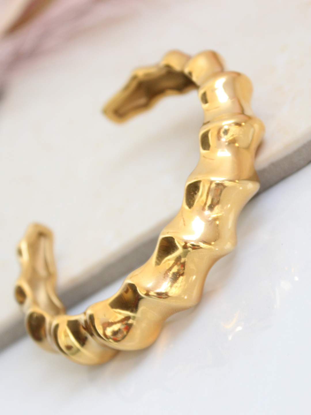 Chunky Twisted Bangle