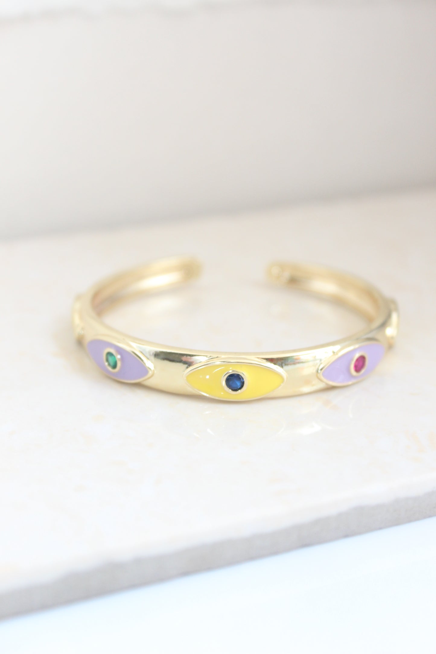classic evil eye bangle