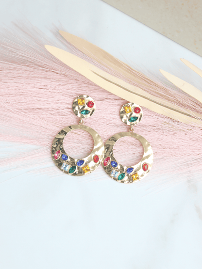 Colored Dangle Earring