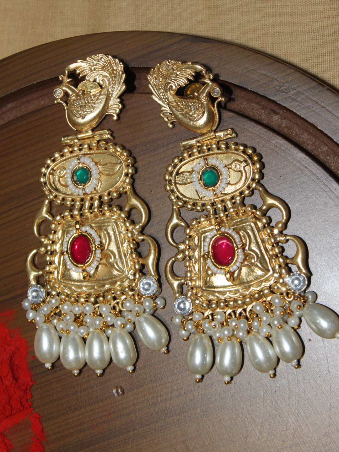 Aatrangi Pearl Dangle Jhumka