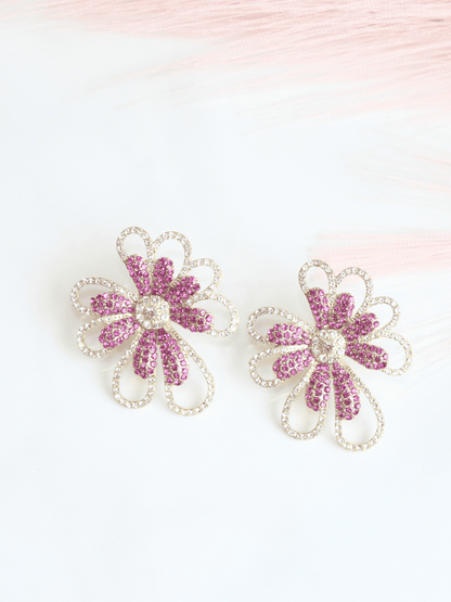 Pink Blossom Earring