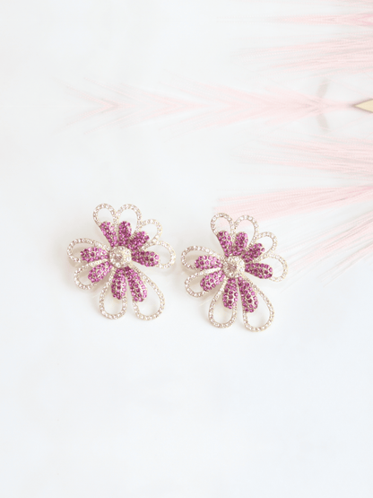 Pink Blossom Earring