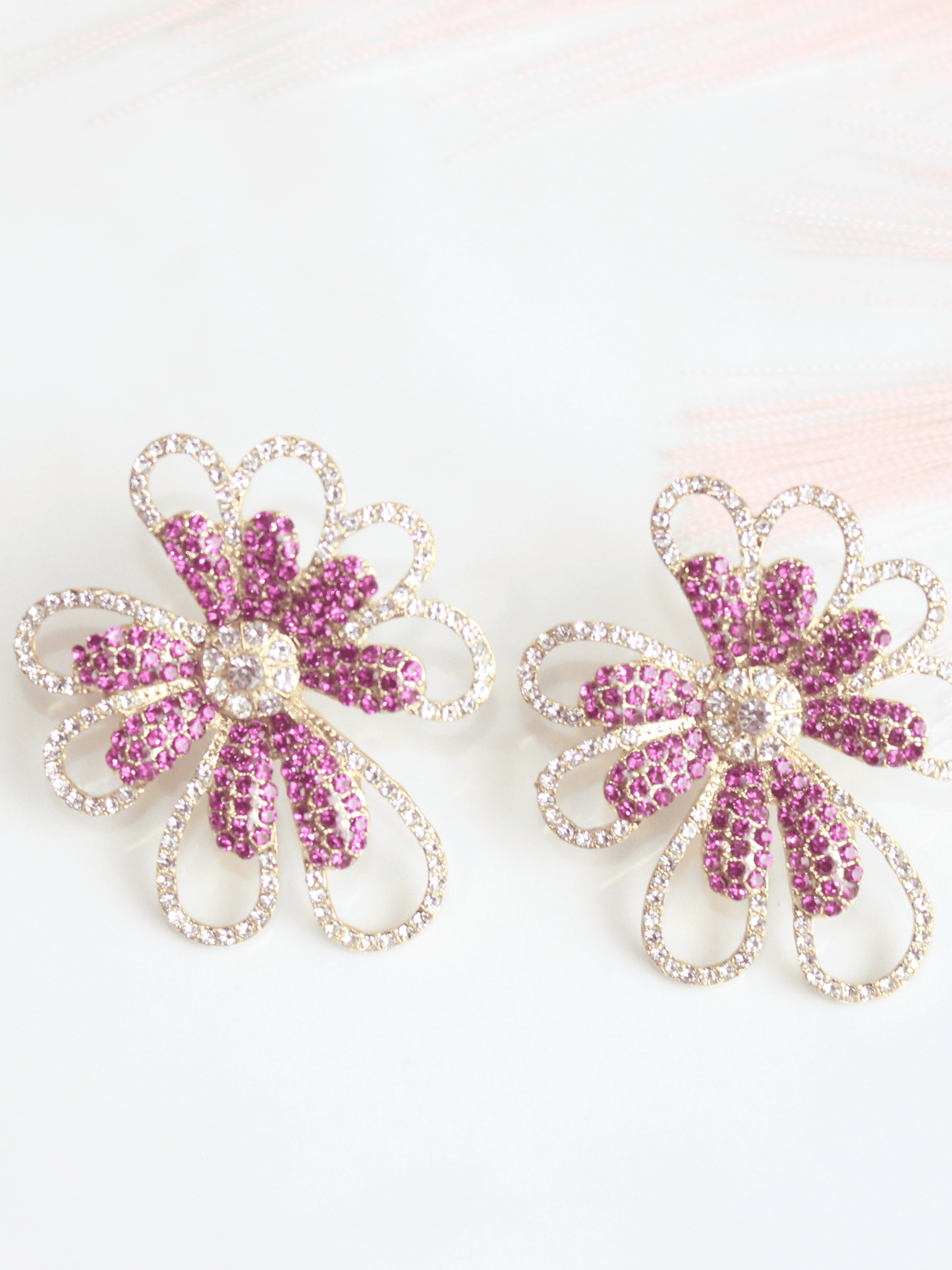 Pink Blossom Earring