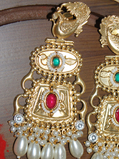 Aatrangi Pearl Dangle Jhumka