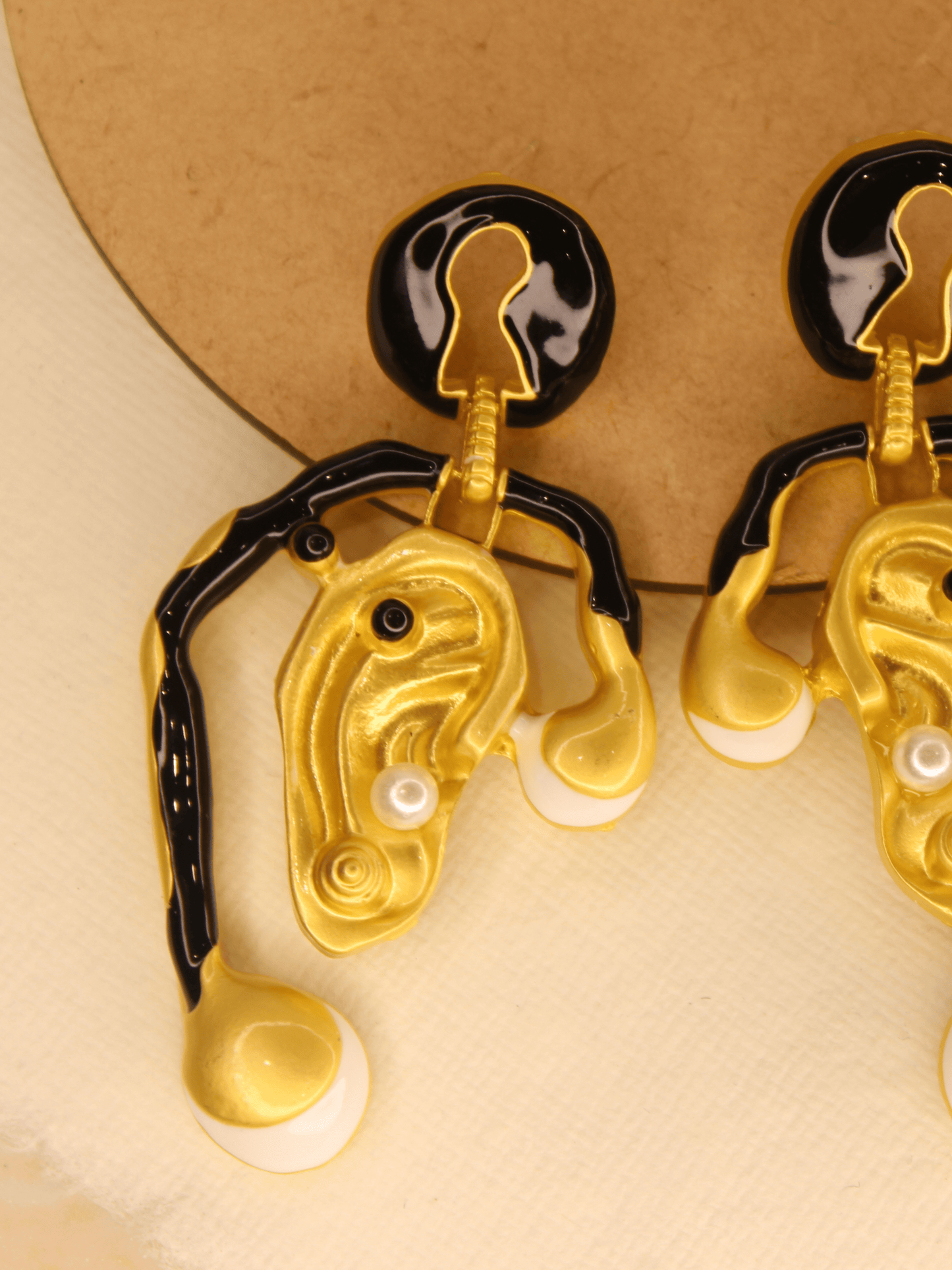 Yellow Drop Earring