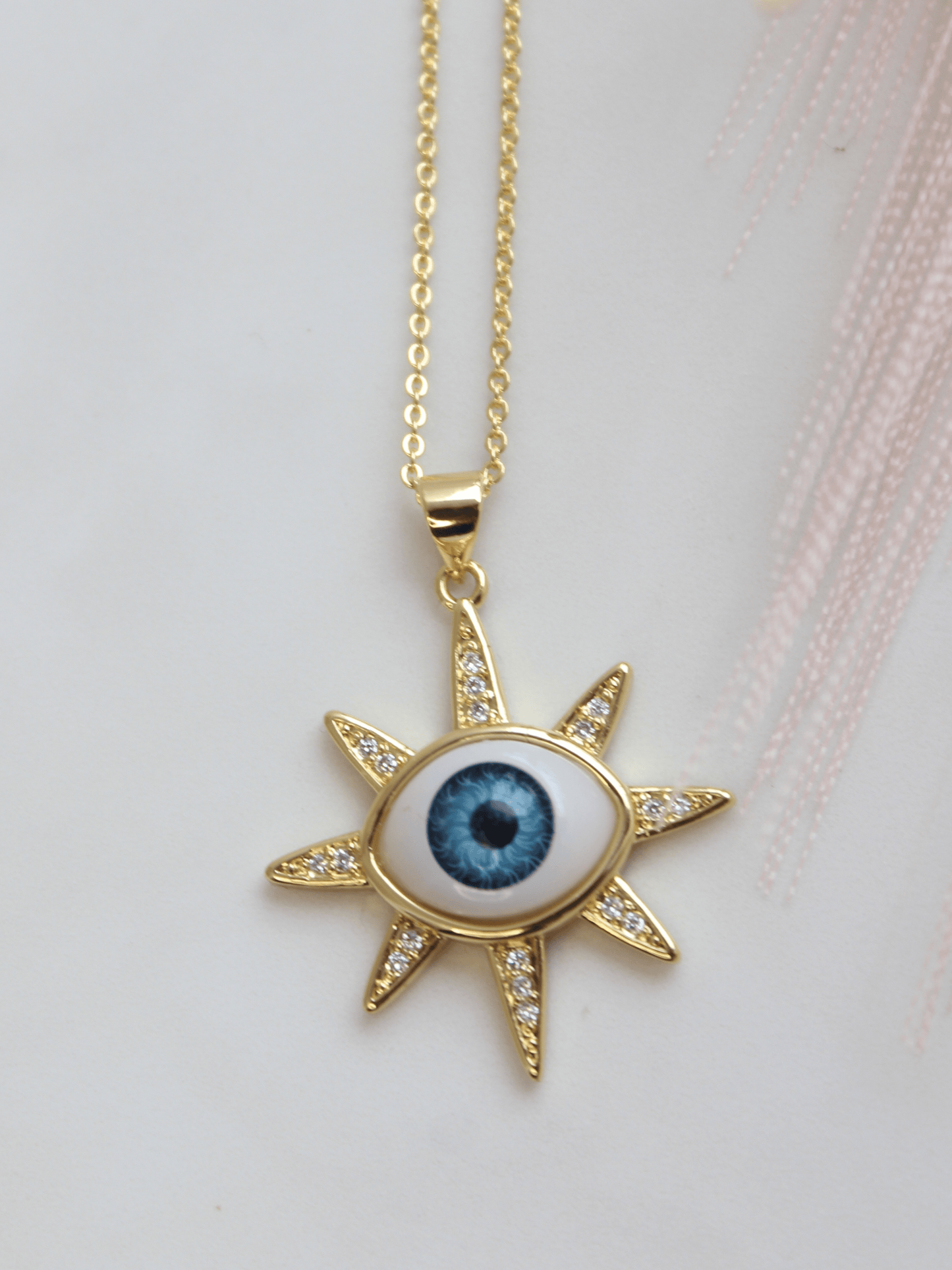 Star Evil Eye Necklace