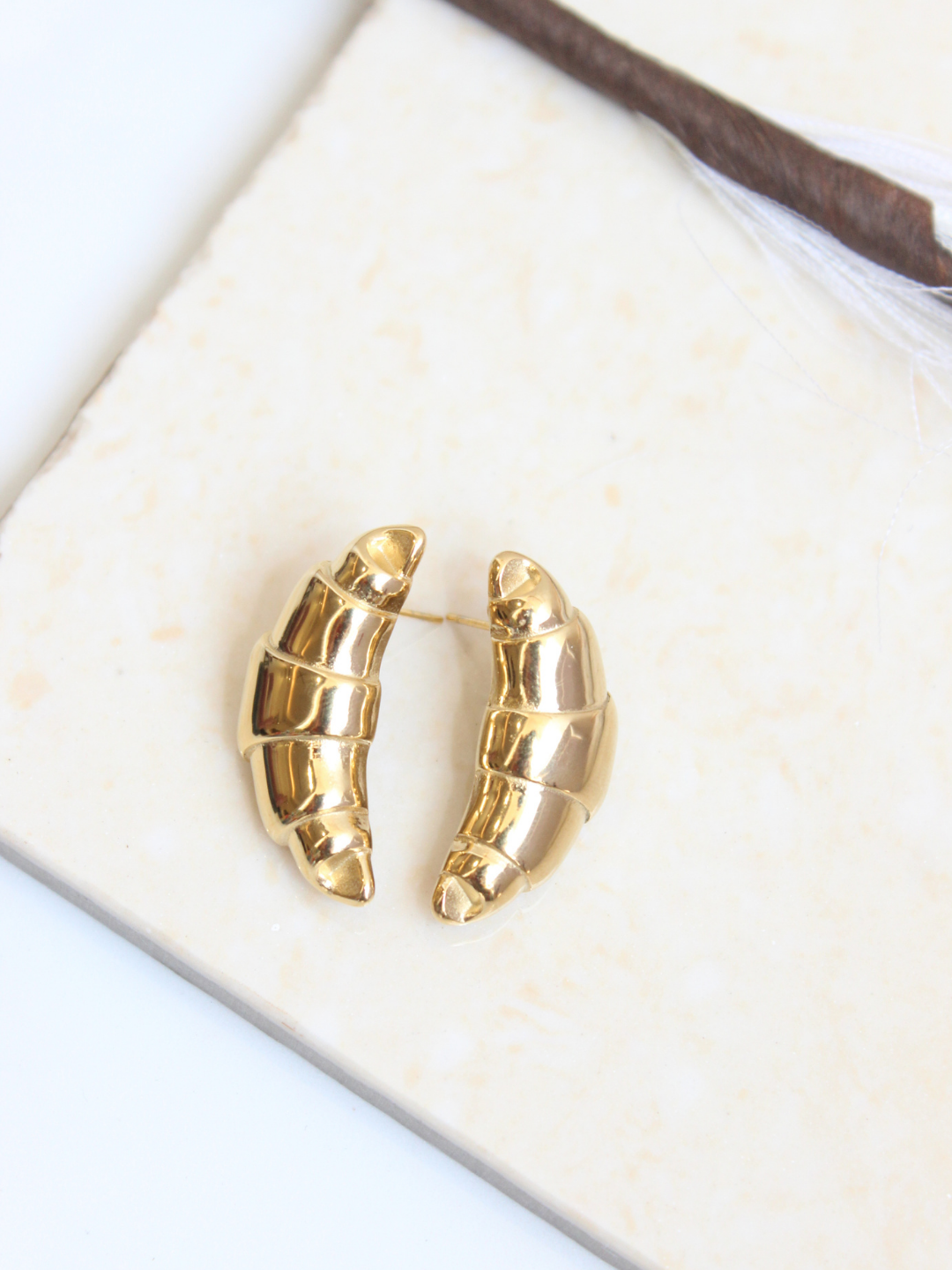 Persian Croissant Earring