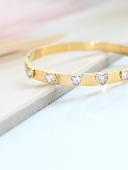 Hearts Bangle