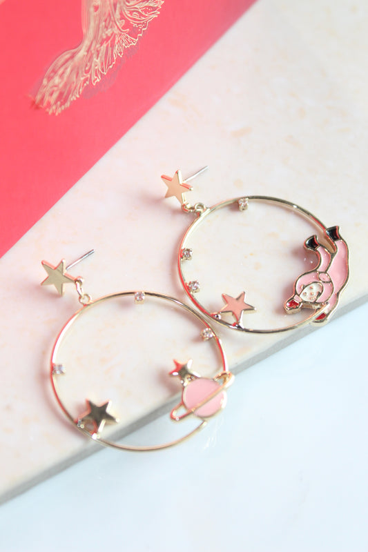 Celestial Dream Hoop Earrings