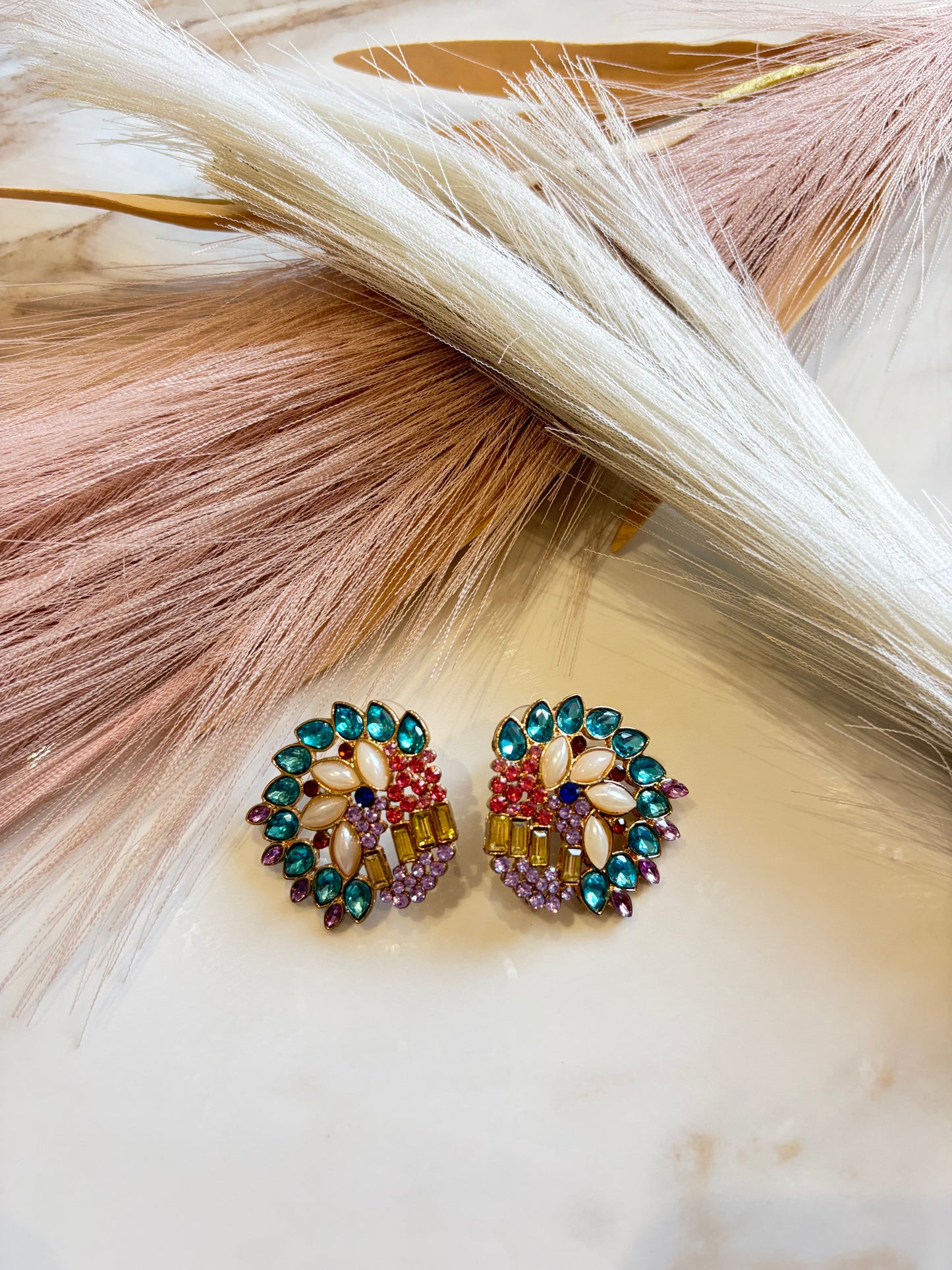 Aurora Bloom Studs