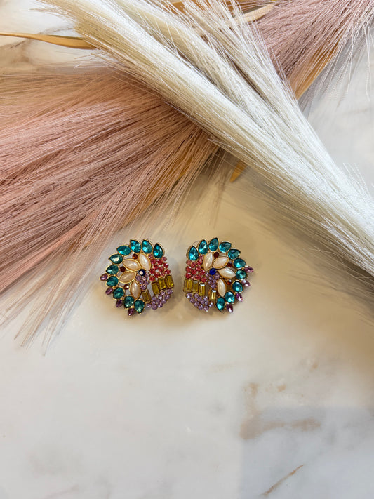 Aurora Bloom Studs