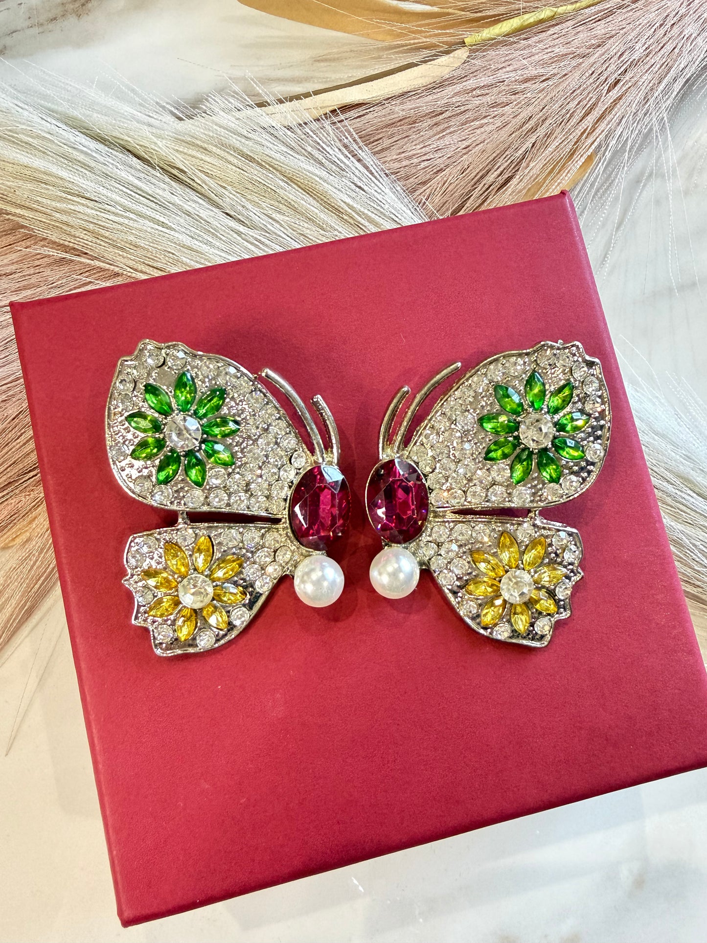 Bloom Butterfly Earrings