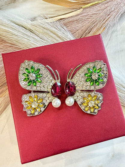 Bloom Butterfly Earrings