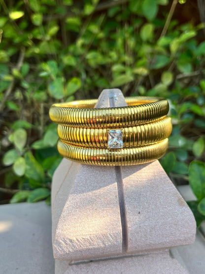 Twisted bangle set – trio at 25% Off